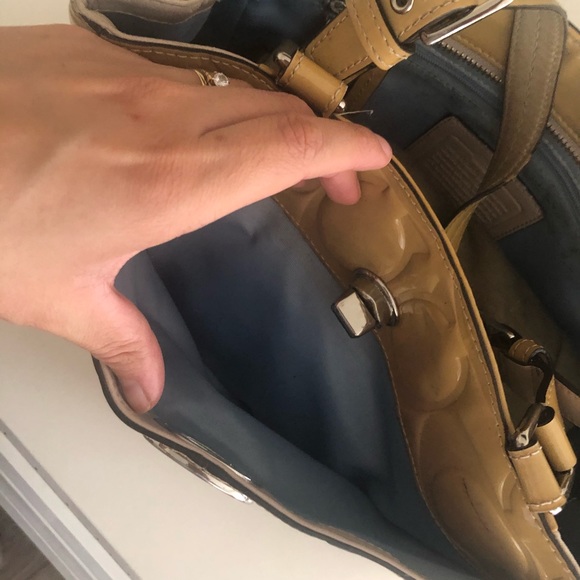 Coach hand bag purse - Picture 6 of 13